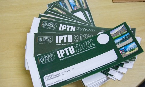 Porto Real inicia entrega dos carnês do IPTU 2022